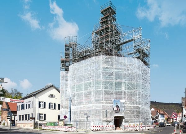 Neuentwicklung aus dem Layher Allround Modulgerüst Baukasten von Layher