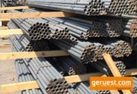 Gebrauchte Gerüstrohre aus Stahl kaufen mit 48mm Durchmesser 4m 5m 6m Länge